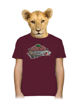 Pasta dětské tričko Burgundy