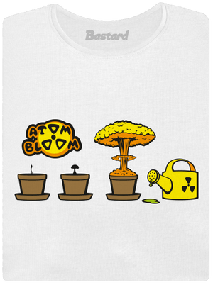 Atomový květ dámské tričko White