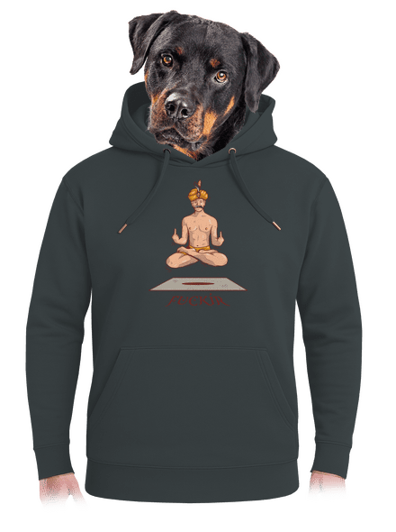 Fuckír unisex mikina premium Charcoal