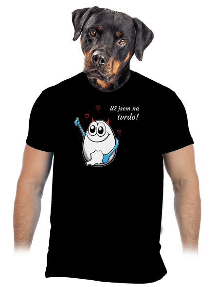 Vejce pánské tričko Black