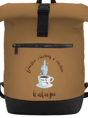 Všechno kafuju batoh Caramel