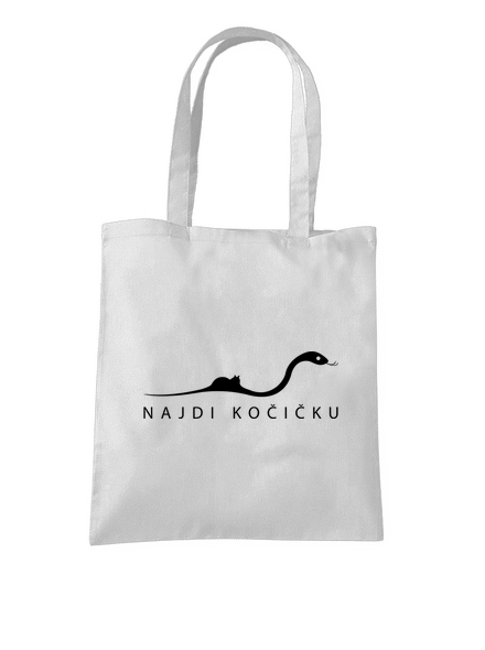 Najdi kočičku taška White
