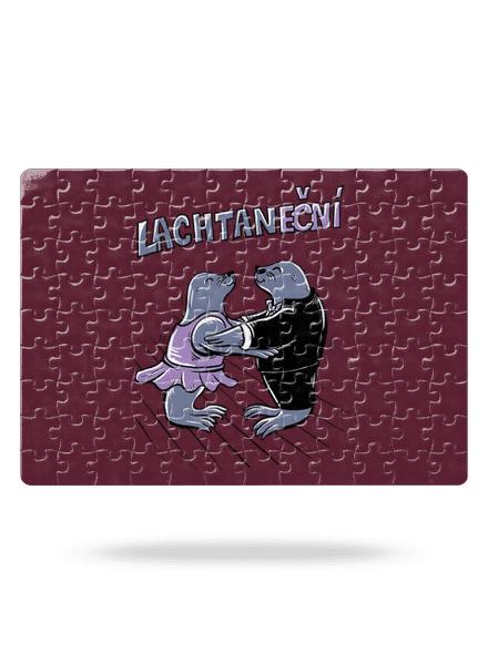 Lachtaneční puzzle White