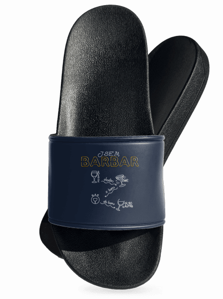 Barbar pantofle Navy