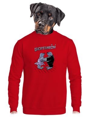 unisex mikina bez kapuce