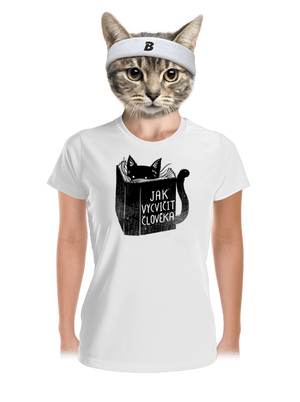 Povinná četba dámské sportovní tričko White