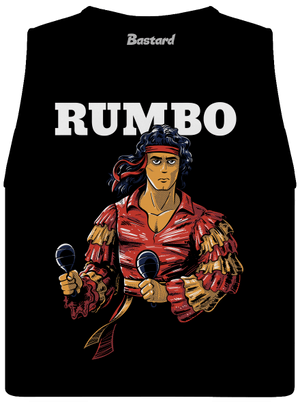 Rumbo dámské tílko volné Black