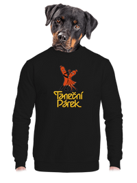 unisex mikina bez kapuce