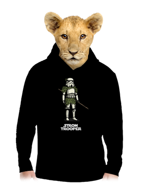 dětská mikina klokanka