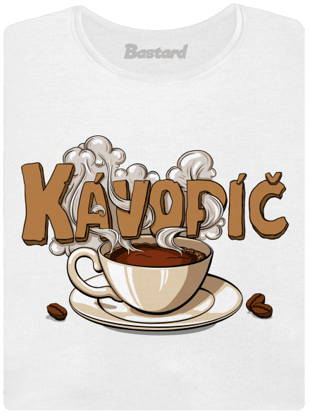 Kávopíč dámské tričko White