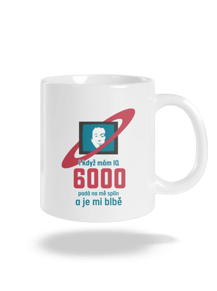 IQ 6000 klasický hrnek White