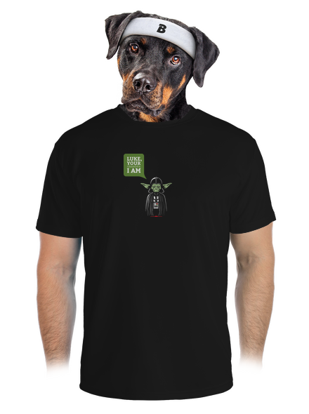 Mr. Yoda: Your grandpa I am pánské sportovní tričko Black