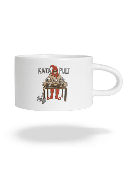 Kata pult hrnek makronka White