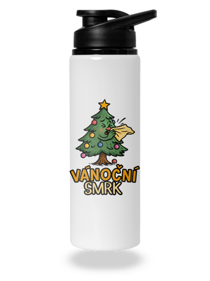 Vánoční smrk lahev na vodu White