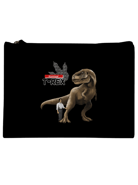 Komisař T-Rex taštička Black