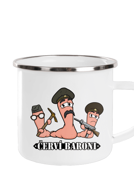 Červí baroni plecháček White