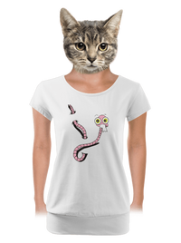 dámské tričko s lemem