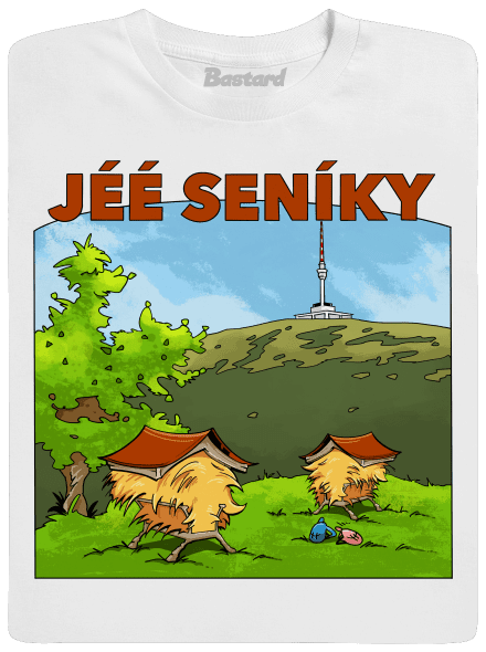 Jeseníky dětské tričko White
