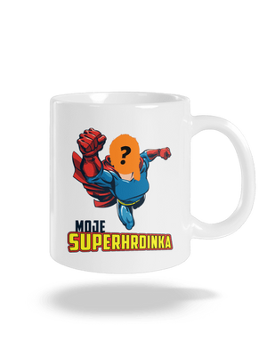 Moje superhrdinka klasický hrnek White