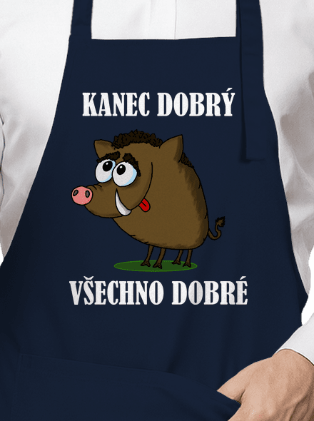 Kanec dobrý zástěra Navy