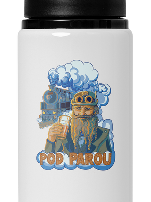 Pod parou lahev na vodu White