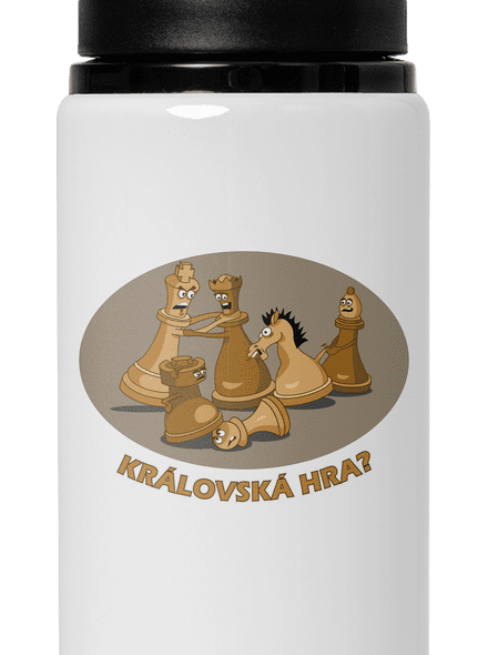 Královská hra lahev na vodu White