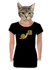 dámské tričko s lemem