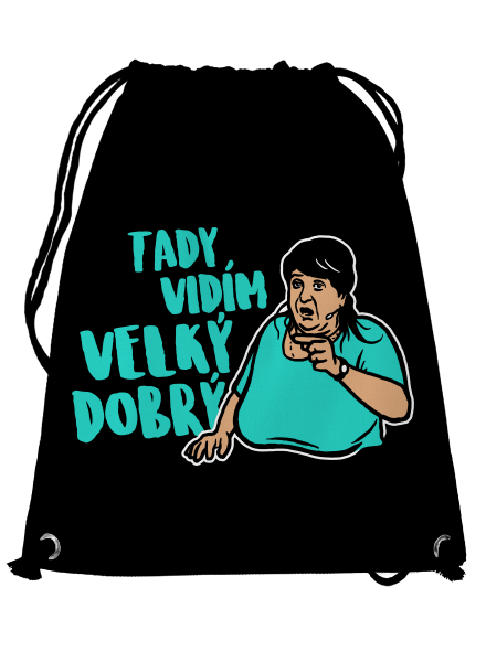 Velký dobrý vak Black
