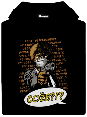 Jules dětská mikina klokanka Black