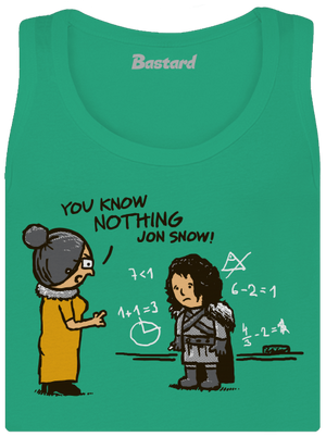 You Know Nothing dámské tílko klasické Mint Mal