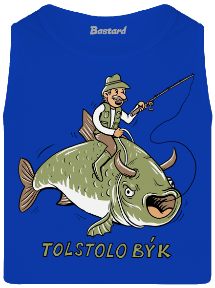 Tolstolobýk pánské tílko Royal Blue