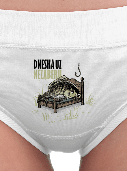 Dneska už nezaberu dámské kalhotky White