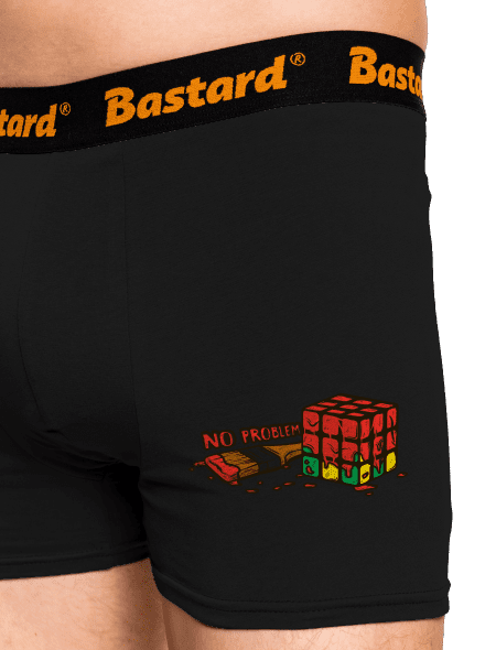 No problem boxerky Black