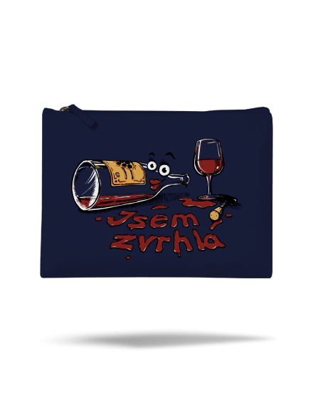 Zvrhlá taštička French Navy