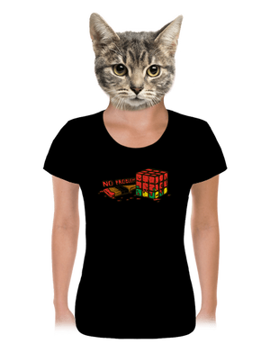 No problem dámské tričko Black