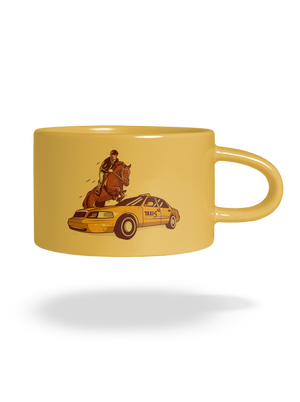 Taxis hrnek makronka Yellow Macaron