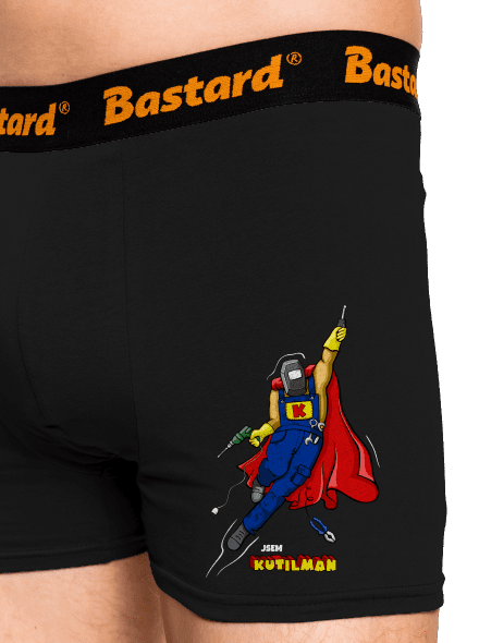 Kutilman boxerky Black
