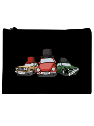 Tři veteráni taštička Black