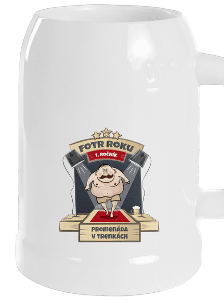 Fotr roku půllitr White