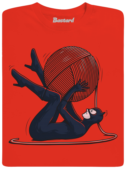 Catwoman pánské tričko Fiery Red