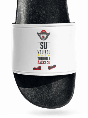 Velitel šaškecu pantofle White