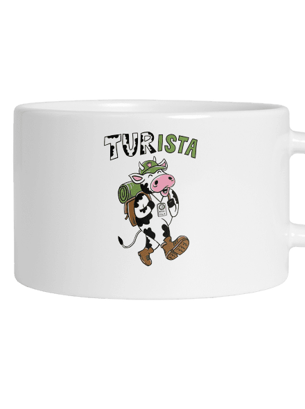 Tur na cestách hrnek makronka White