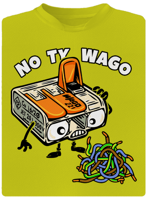 Wago svorka pánské sportovní tričko Neon Yellow