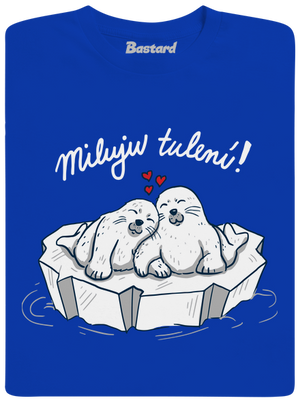 Miluju tulení dětské tričko Royal Blue