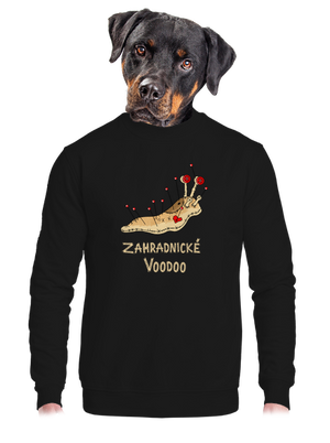 unisex mikina bez kapuce