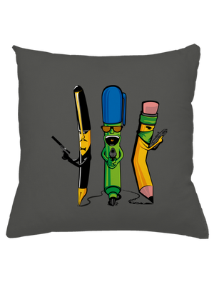 Psací gang polštář Gray Pol