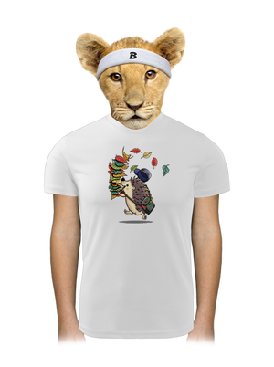 Listonoš dětské sportovní tričko White