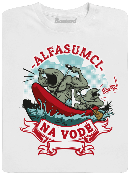 Alfasumci na vodě pánské tričko White