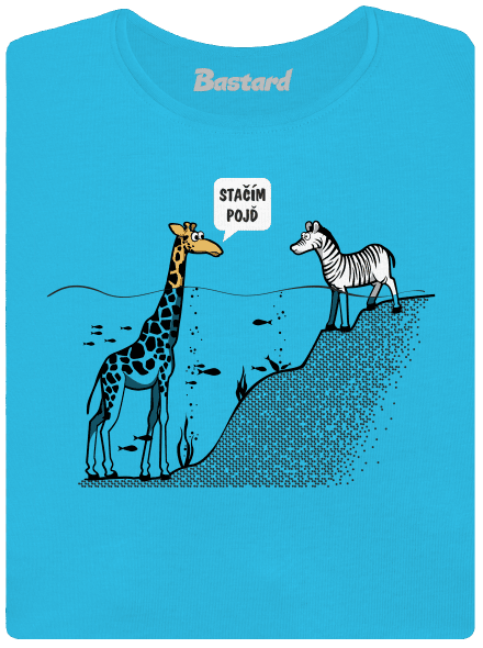 Stačím, pojď dámské tričko Blue Atol