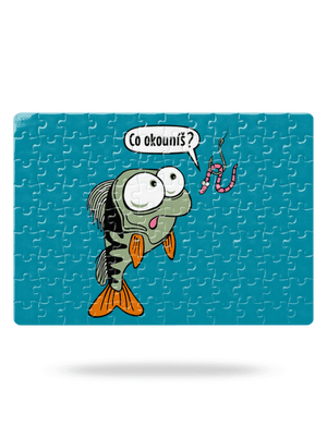 Co okouníš? puzzle White